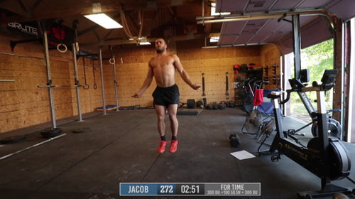 Double Under and Dumbbell Snatch Workout with Jacob Heppner